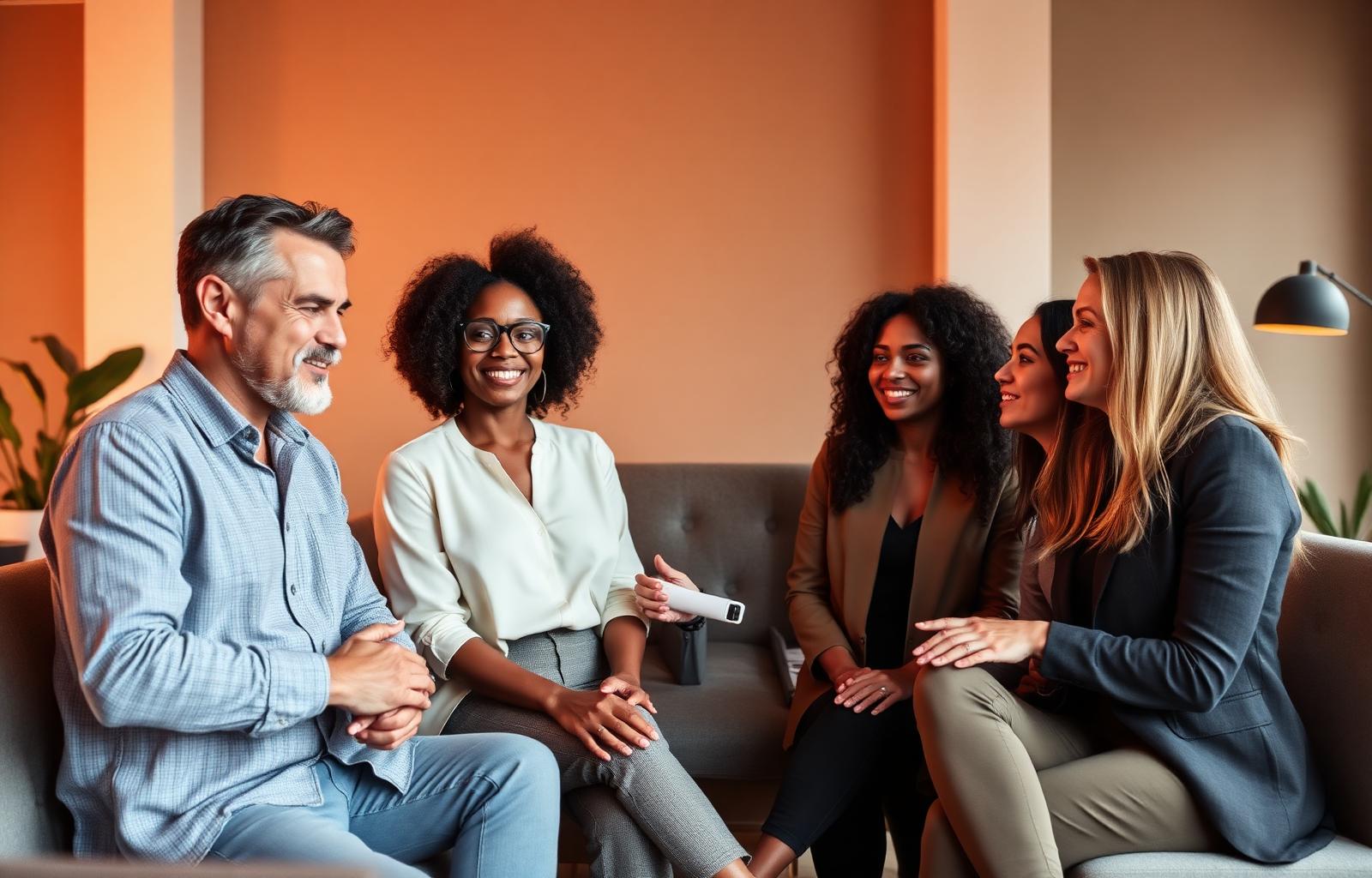 Diverse group of modern professionals — founders, executives, consultants and creators.